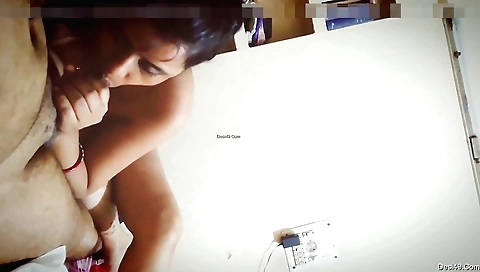 Boudi with perfect face and mouth in homemade facial clip