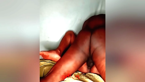 Indian teen with big ears and a hot ass on web cam