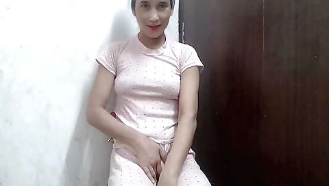 Indian solo female teen 18+ with small tits and booty