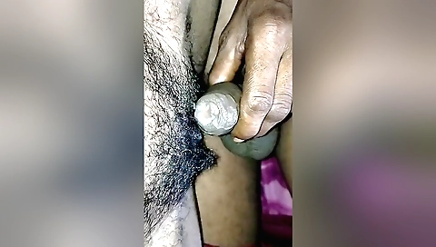 Indian amateur girl sucks his dick and makes it happy