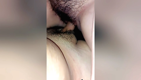 Amateurs hairy teen girl riding my dick in a hot pov vid