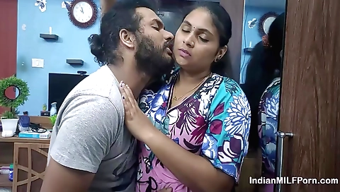 Indian hottie with huge tits gets a deepthroated blowjob