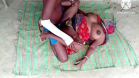 Indian teen with round boobs wearing sexy bikini getting fucked