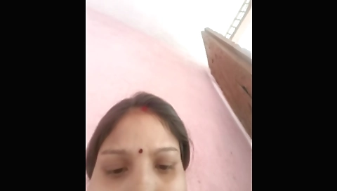 Indian girl with big tits 18+ shows off to stepbrother