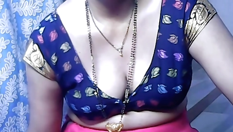 Indian solo female video with a sexy brunette girl