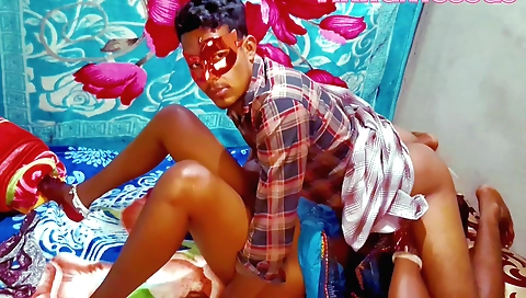 Amature indian milf fucked after her body is wiped off