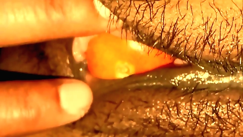 Indian hairy girl with hairy cunt making a fetish scene