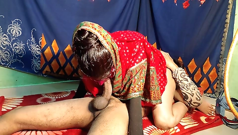 Horny stepbrother-in-law cunnilingus and fingering