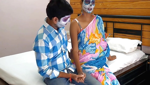 Indian slutting with her ex and getting back on her new outfit