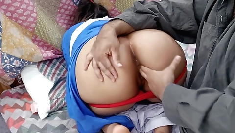 Indian milf takes her stepfathers friend to her house