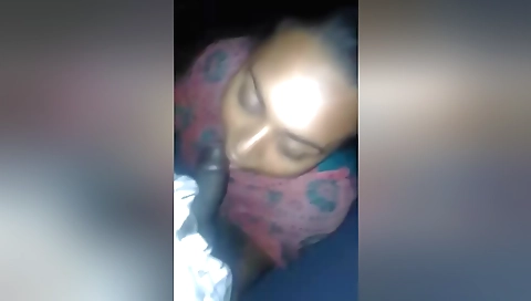 Indian girl sucking dick and getting it from behind