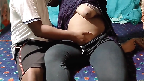 Indian bawdy babe with a hairy pussy is getting fucked