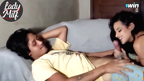 Indian blonde gets pounded with a dick in her pussy