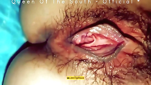 Busty amateur fucked by her lover's cumming and she enjoys