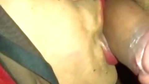 I fucked my girlfriend in the bedroom and she gets a face