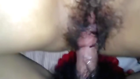 Indian girl with hairy pussy gets shaved pussy fucked