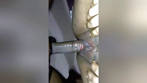 Milf with a hairy body and perfect tits sucking and fingering