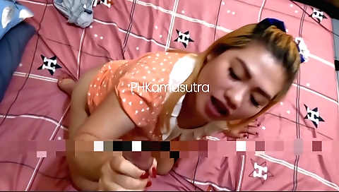 Red-haired girl making an amazing porn video in HD