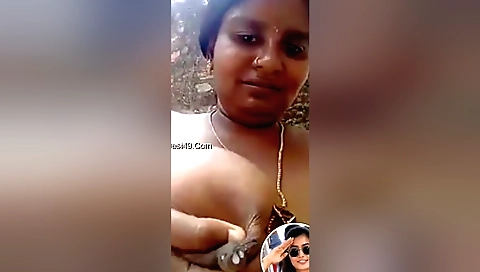 Hot brunette with big boobs takes a ride on a camera