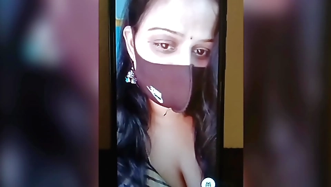 Indian blonde is happy to fuck her man and she sucks his dick