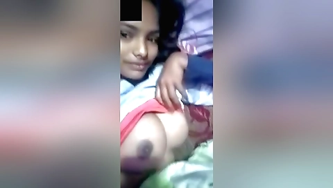 Amateur amateur solo video of a sexy 18yo brunette
