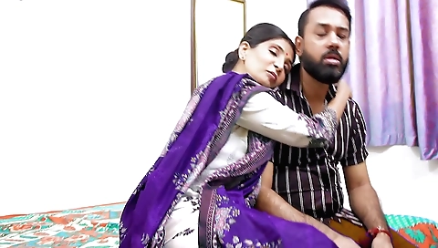 Indian big-titted bhabi gets fucked by her stepbrother