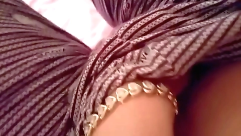 Solo video of a horny amateur playing with her body