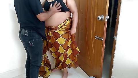 A horny indian bitches stepbrother has her fuck a very hot man