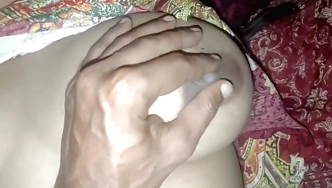 Hot stepbrother's hairy cunt getting penetrated in POV