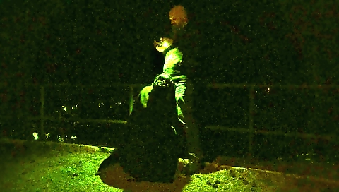 My amateur porn video shows me getting fucked in the backyard