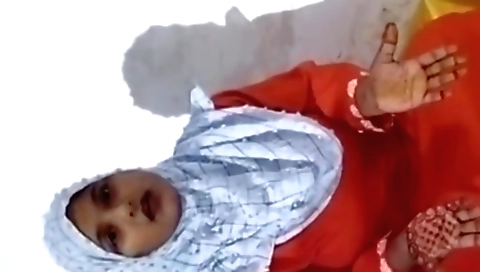 Indian girl has her tight ass plugged up with a dildo