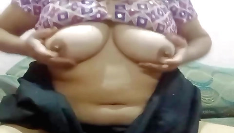 Indian teen giving a blowjob and then fucking herself