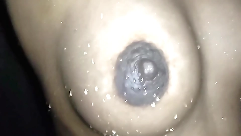 Solo naked video of a lovely girl on a private bathroom