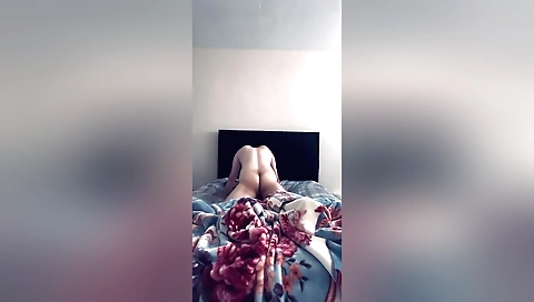 horny brunette 18+ amateur girl gets fucked in her anal