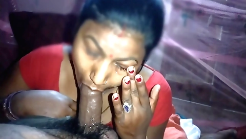Brunette girl gets cum in her mouth when he fucks her