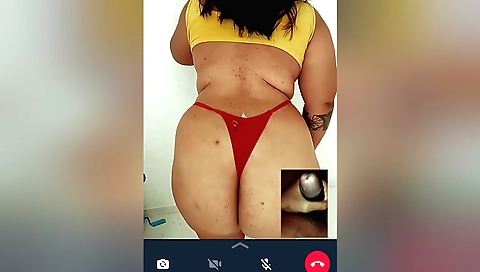 Indian brunette showing off her body in a dressing room