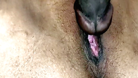 Indian girl is getting her wet pussy and her face in an amateur vid