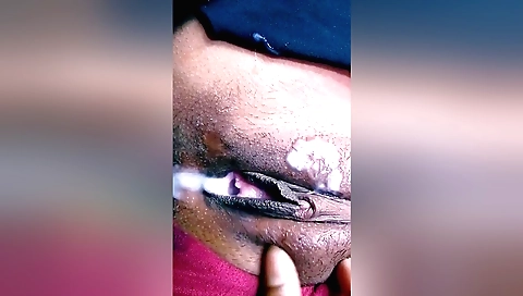 I'm fucked in my face by my boyfriend in the bathroom