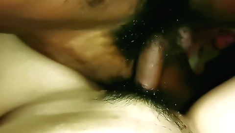 hairy girl with huge natural tits fucked in a hairy girl video
