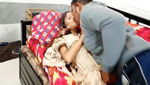 Brunette indian bhabi chudai (viktiresh) enjoys her small tits