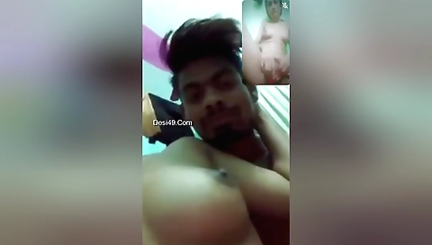Iying sexy indian girl with sexy lips in amateur video
