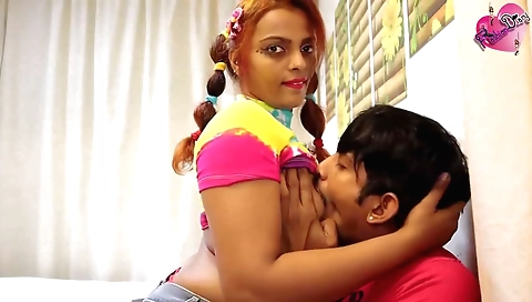 Indian wife fucks me in her beautiful body and makes me cum hard