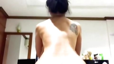 Indian girl rides her boyfriend's hard dick on webcam