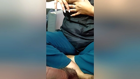 Amateur indian girl teaches her step son how to fuck