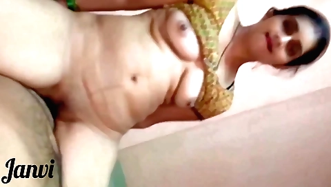 Indian stepsister sucks her husband's dick and gives him cock in pussy