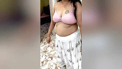 Indian girl rides a hard dick during the poker game