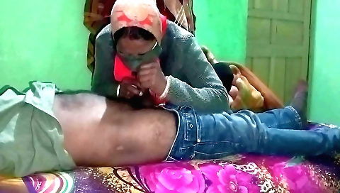 Indian mature milf takes stepson's dick deep in pussy